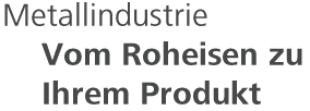 Vom Roheisen zu Ihrem Produkt